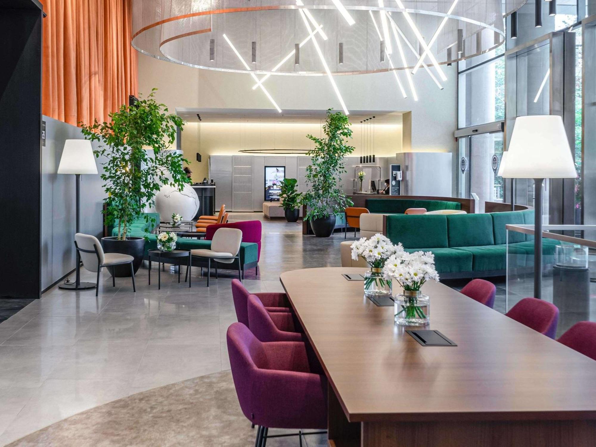 Pullman Santiago Vitacura المظهر الخارجي الصورة Lobby